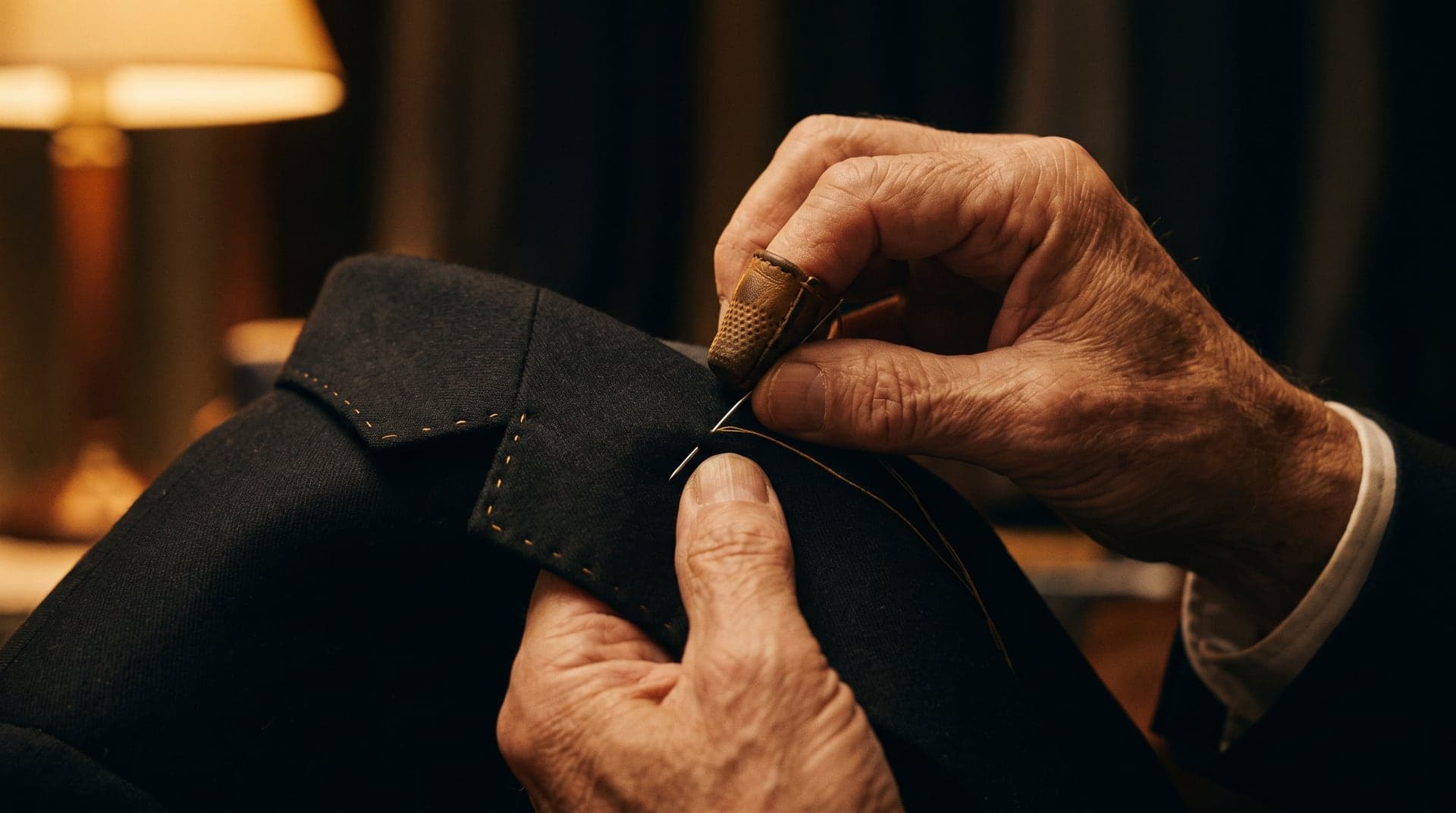 The cut and the tailor's hand: savoir-faire Maison Grande Remise
